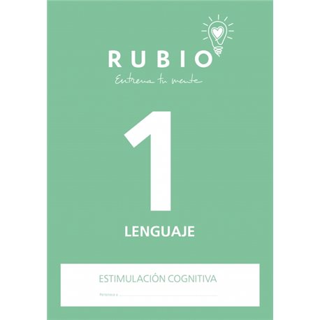 1 Lenguaje - cuaderno adultos Rubio ¡¡¡ SUPER OFERTAS !!!