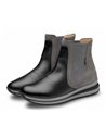 Botines mujer Saguy´s Confort 20666 Negro y gris Botas y botines
