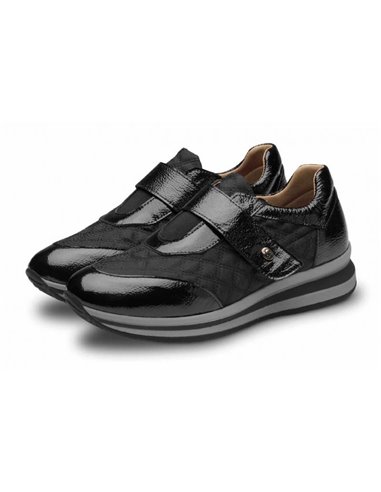 Sneaker Saguy's Comfort 20665 Negro charol
