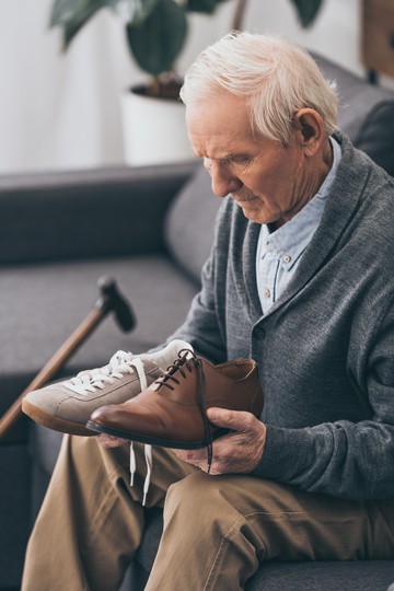 Zapatos cómodos para personas mayores